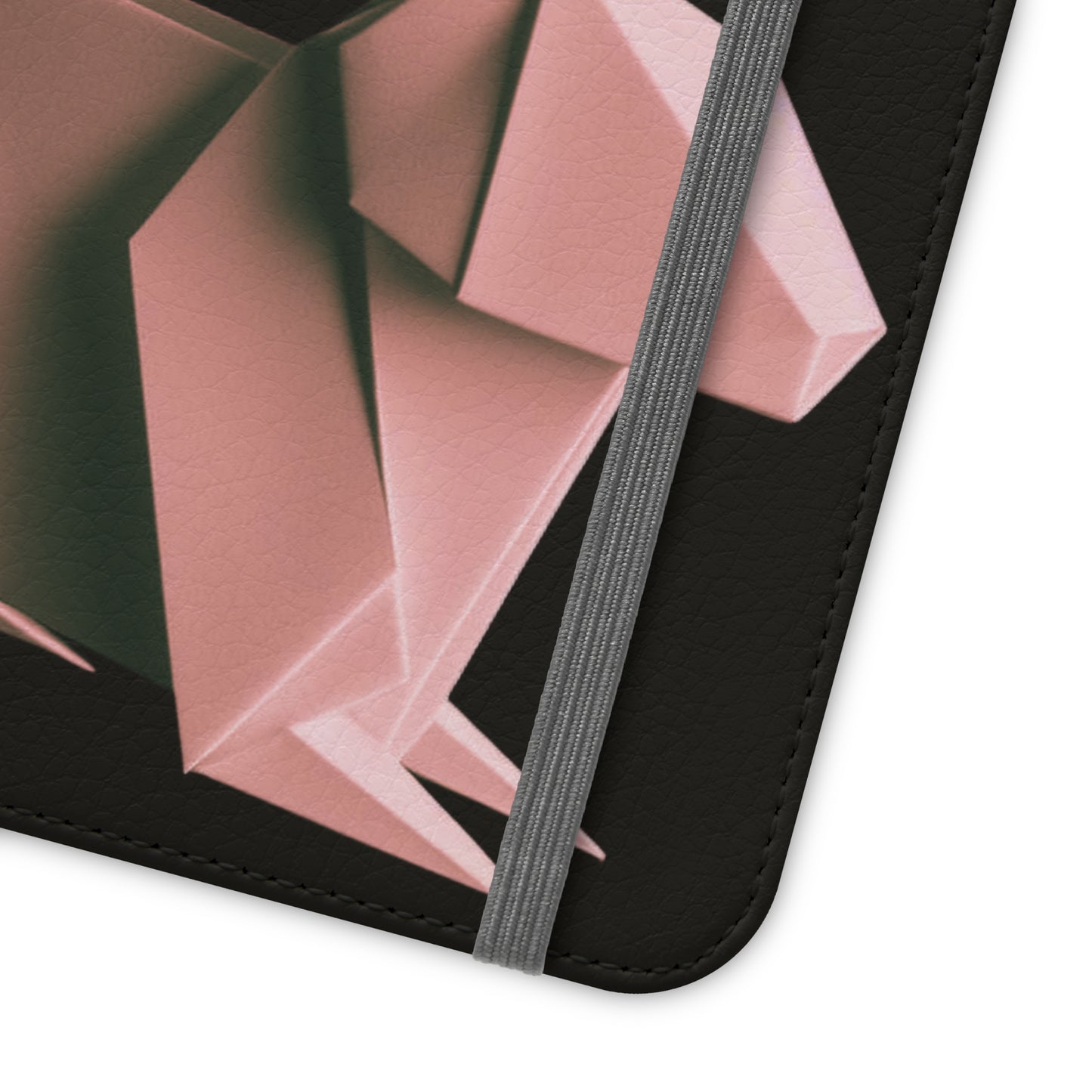 Origami Pink Rabbit Flip Cases iPhone/Samsung