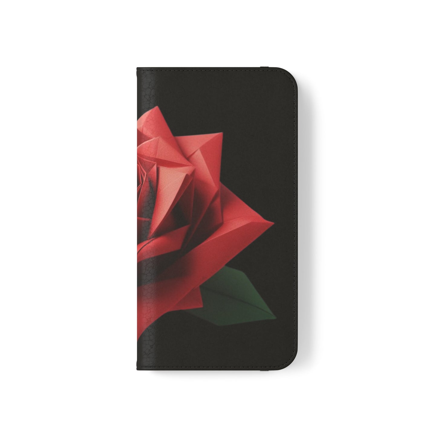 Origami Red Rose Flip Cases iPhone/Samsung