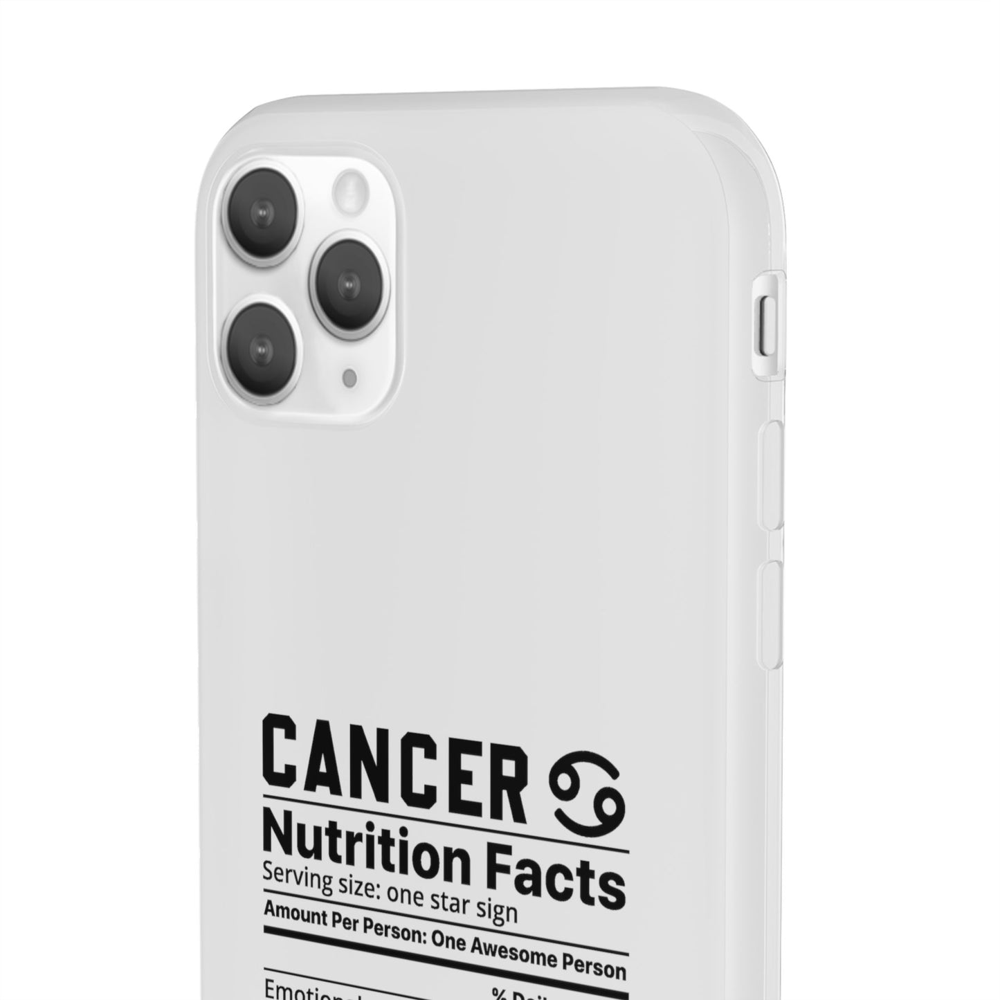 Cancer Nutrition Flexi Cases iPhone/Samsung with Gift Wrapping Option