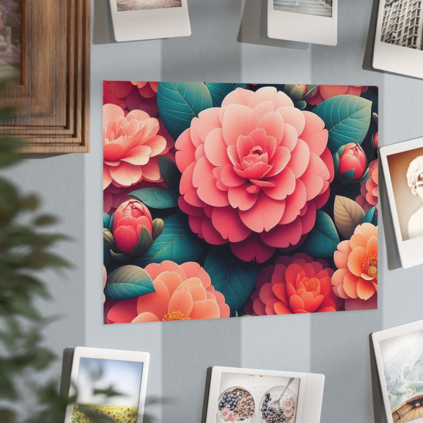 Camelias Unframed Prints