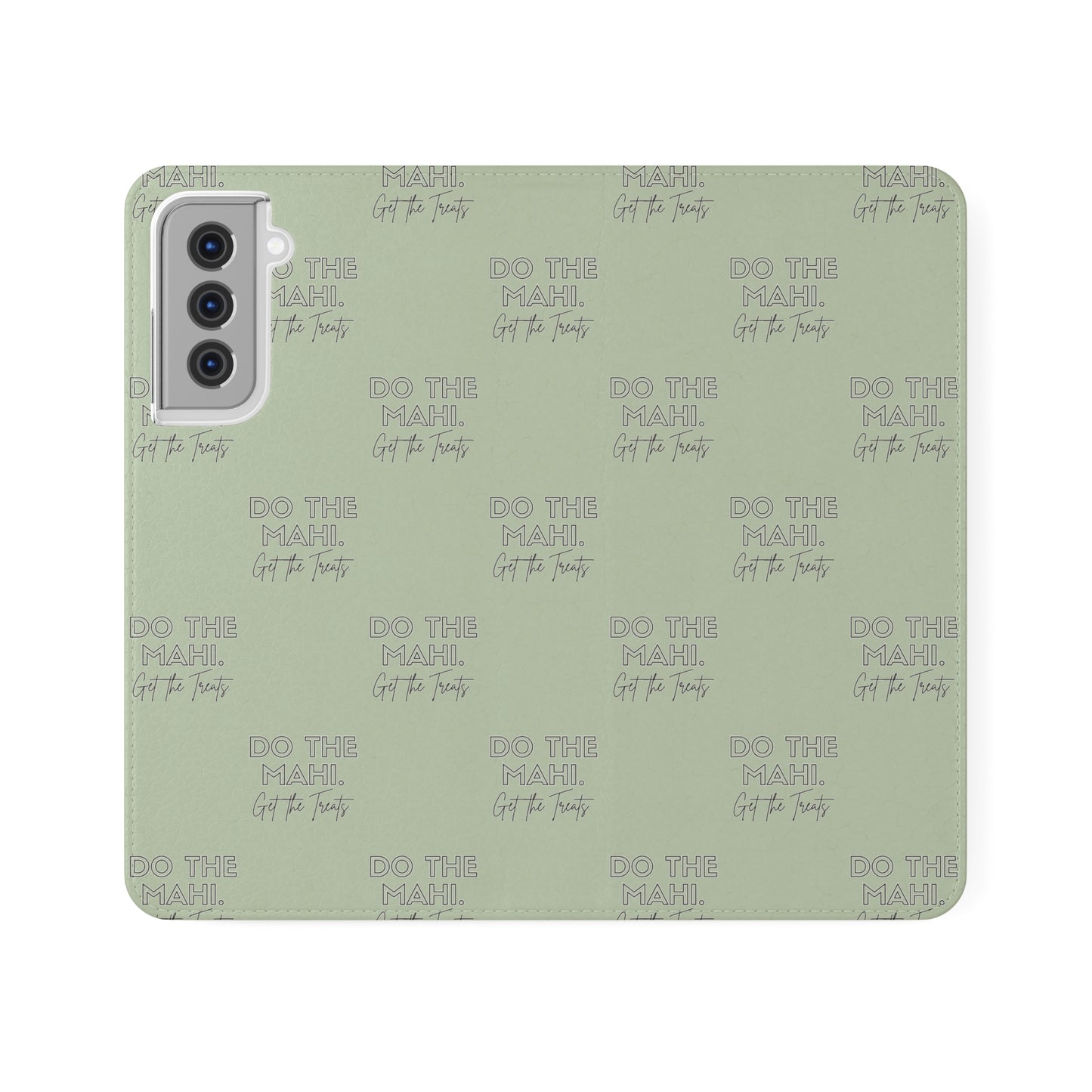 Do The Mahi. Flip Cases for iPhone/Samsung - green