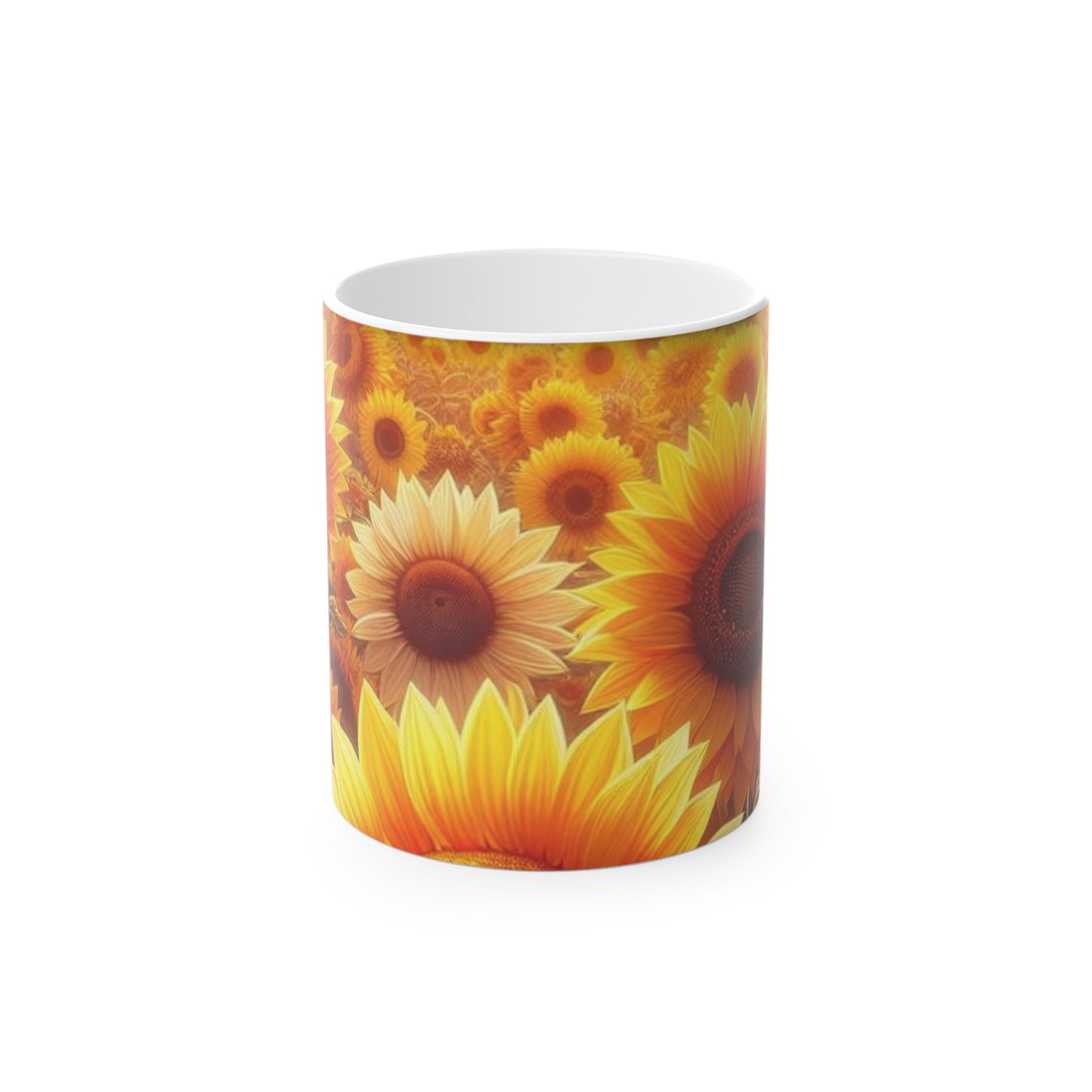 Sunflowers Magic Mug