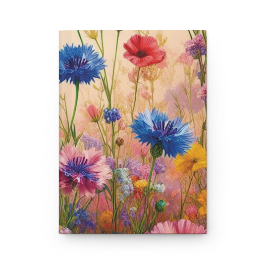 Wild Flowers Hardcover Journal Matte