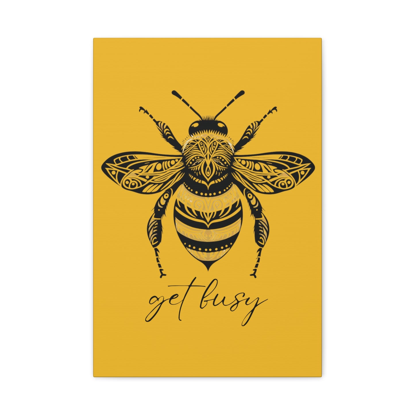 Get Busy Bee Classic Canvas - Yellow