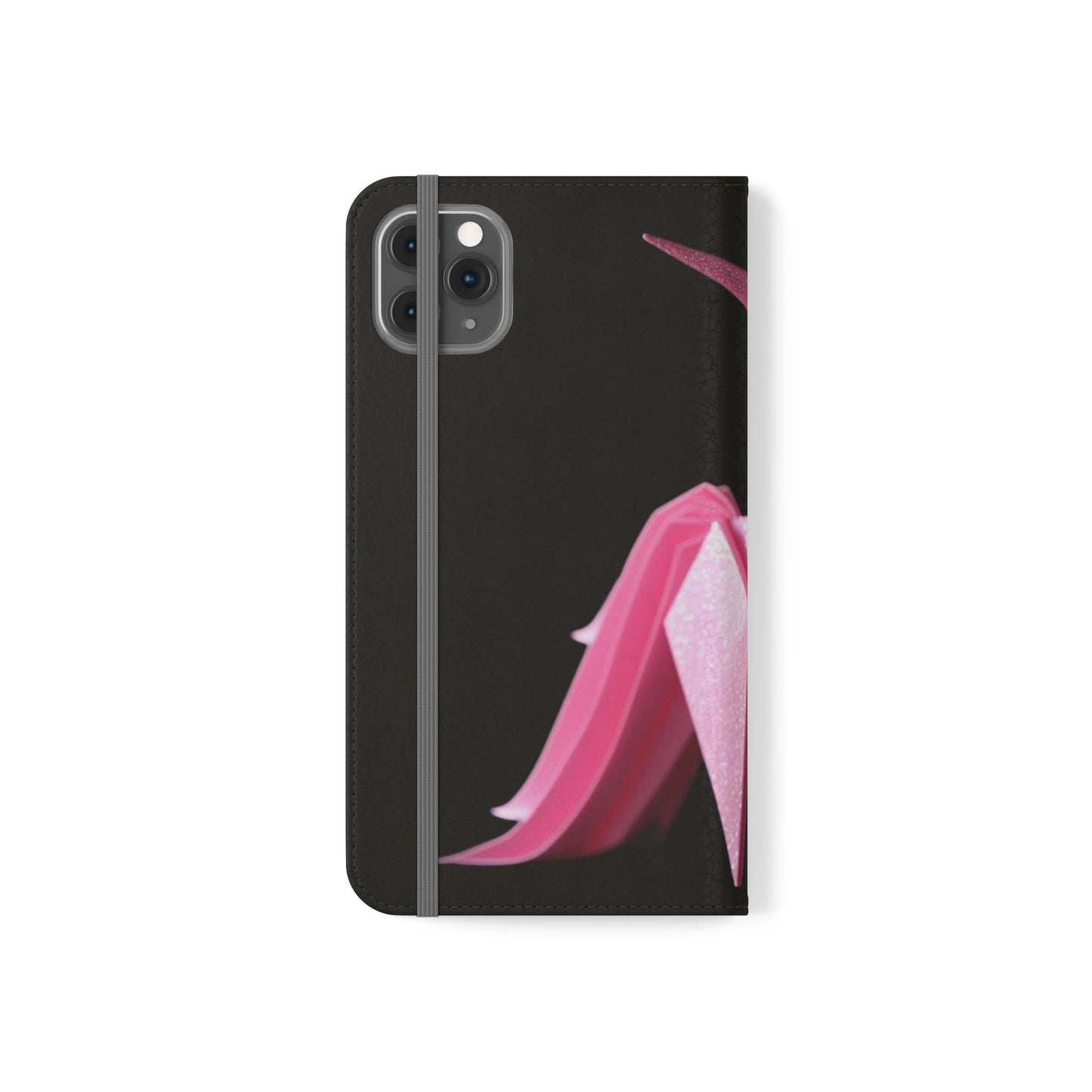 Origami Pink Unicorn Flip Cases iPhone/Samsung