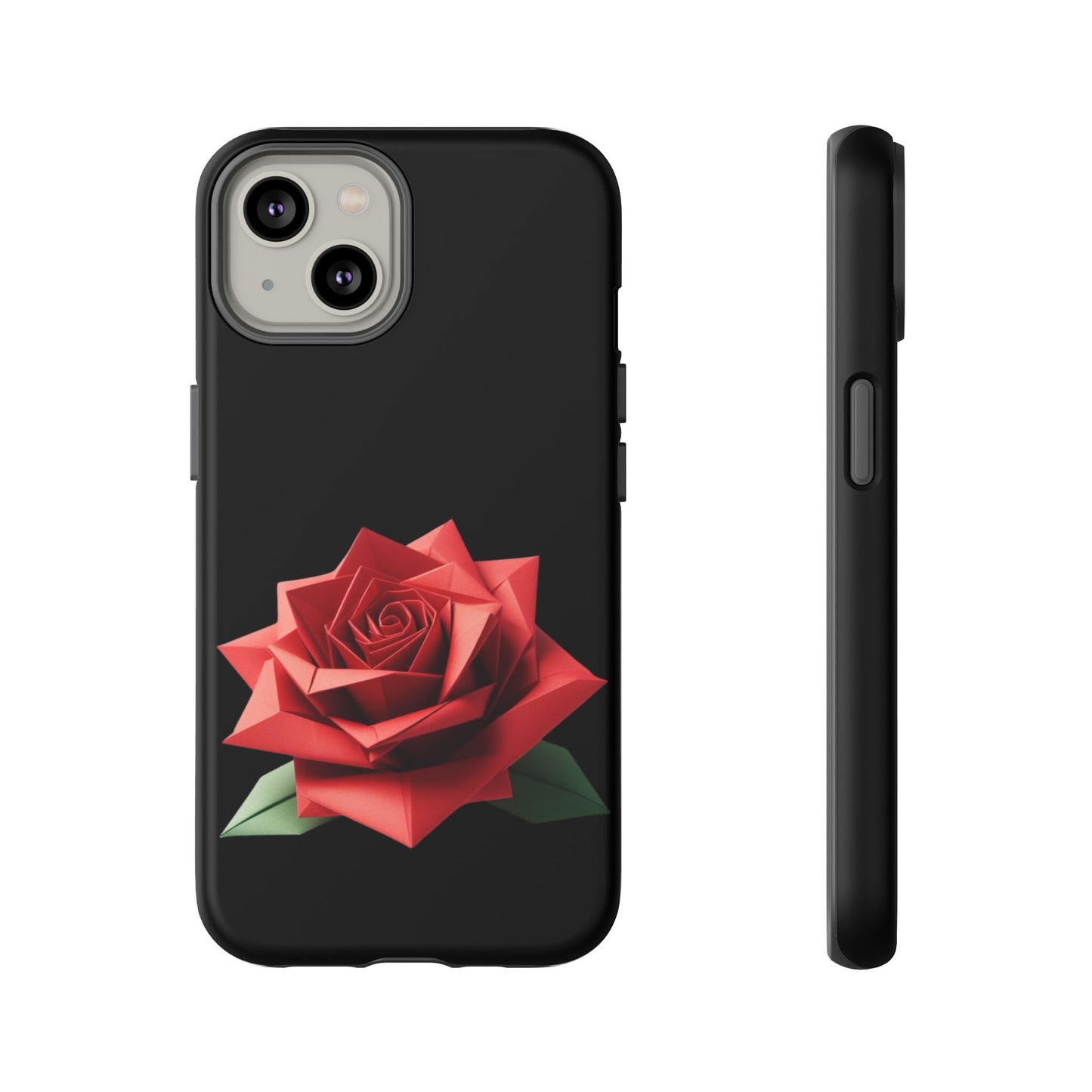 Origami Red Rose Tough Cases iPhone/Google/Samsung