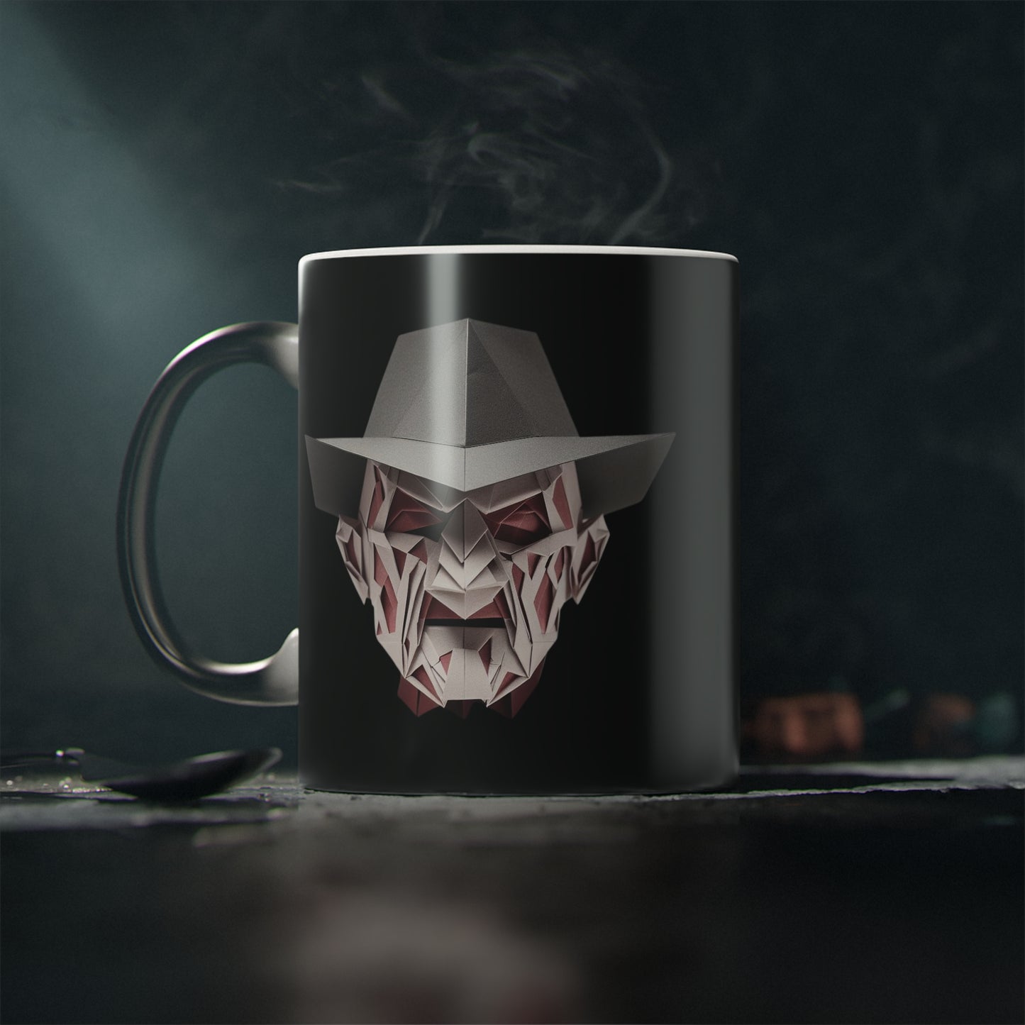 Origami Freddy Kruger Magic Mug