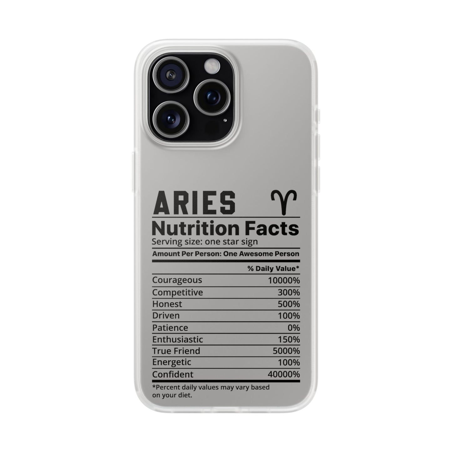 Aries Nutrition Flexi Cases iPhone/Samsung with Gift Wrapping Option