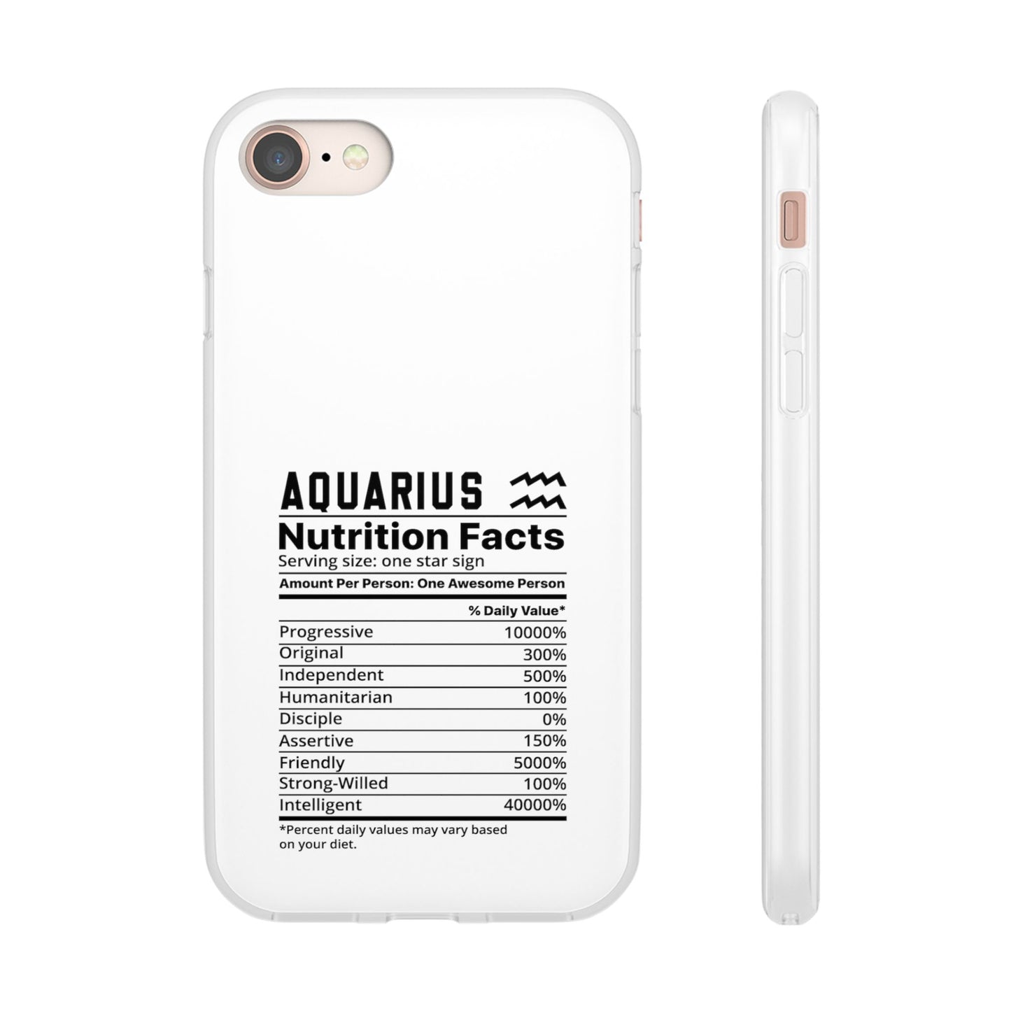 Aquarius Nutrition Flexi Cases iPhone/Samsung with Gift Wrapping Option