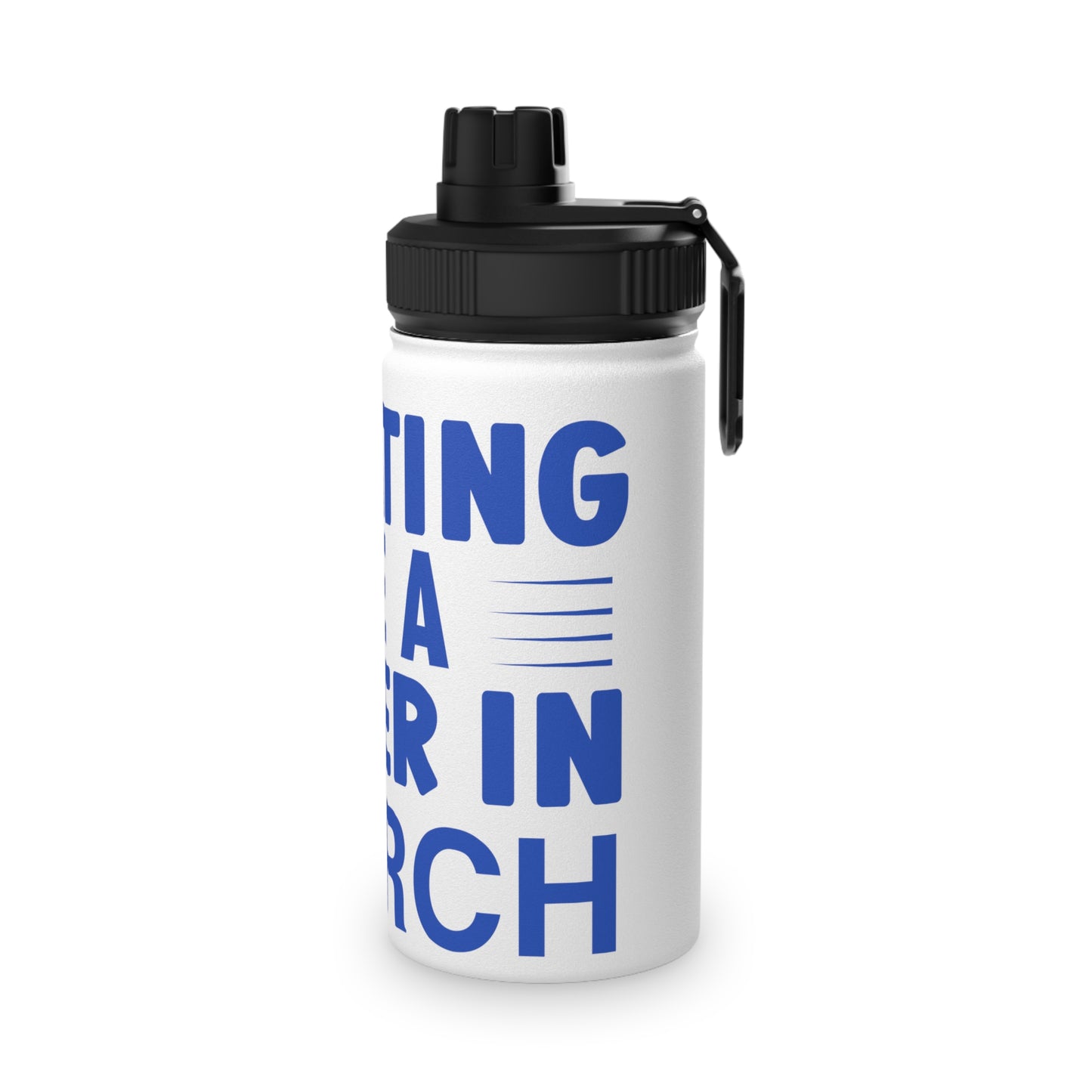 Sweating Like a Sinner in Church Stainless Steel Sports Water Bottle - 3 sizes