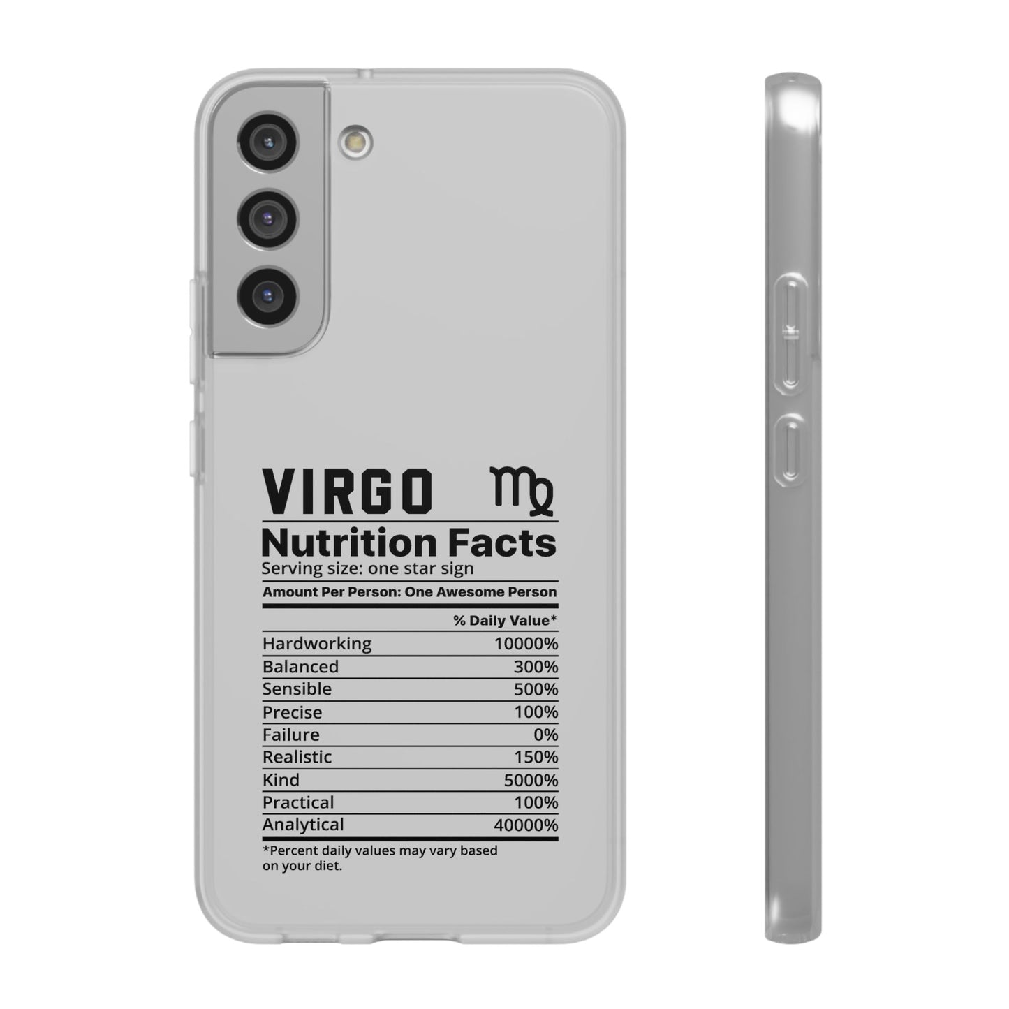 Virgo Nutrition Flexi Cases iPhone/Samsung with Gift Wrapping Option