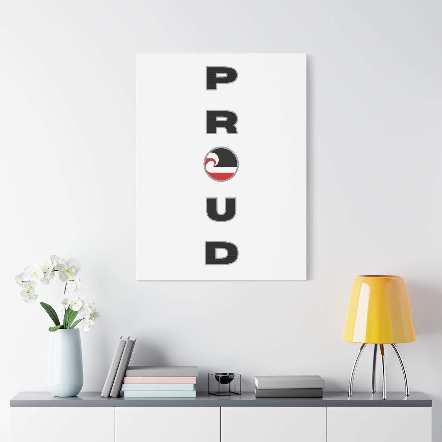 PROUD Classic Canvas - White