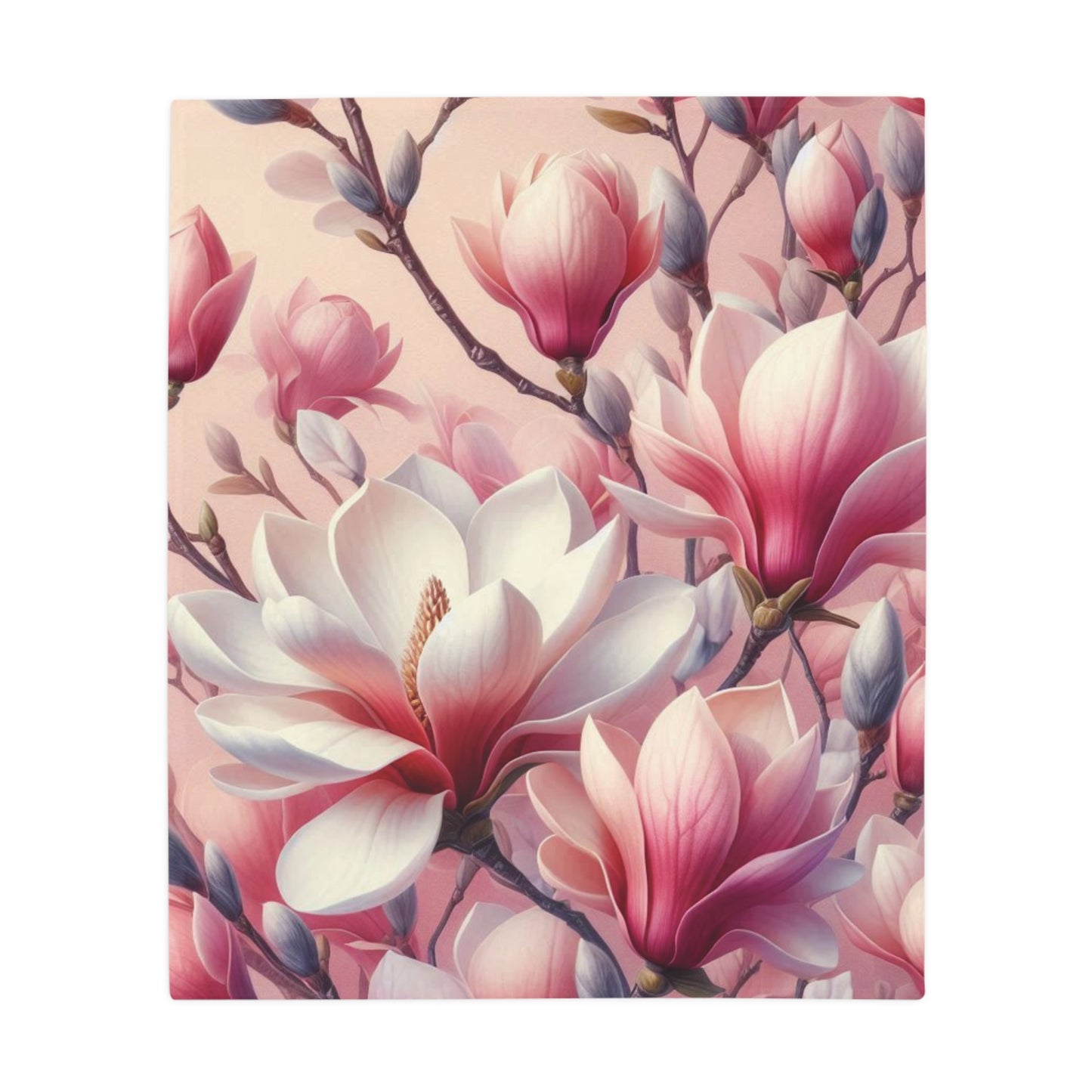 Magnolia Plush Fleece Blanket