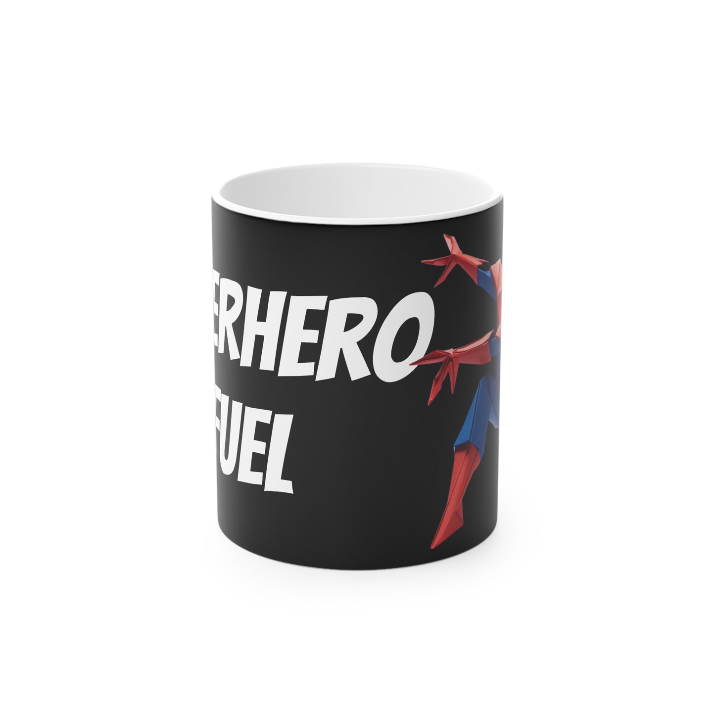 Origami Spiderman Magic Mug