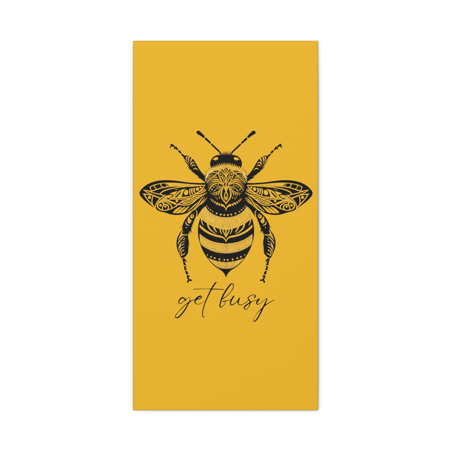 Get Busy Bee Classic Canvas - Yellow