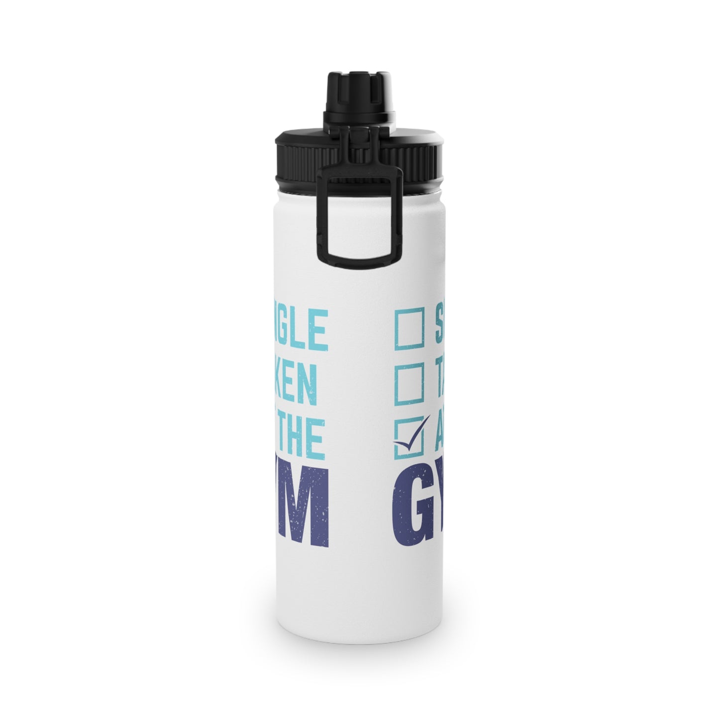 At The Gym Stainless Steel Sports Water Bottle - 3 sizes