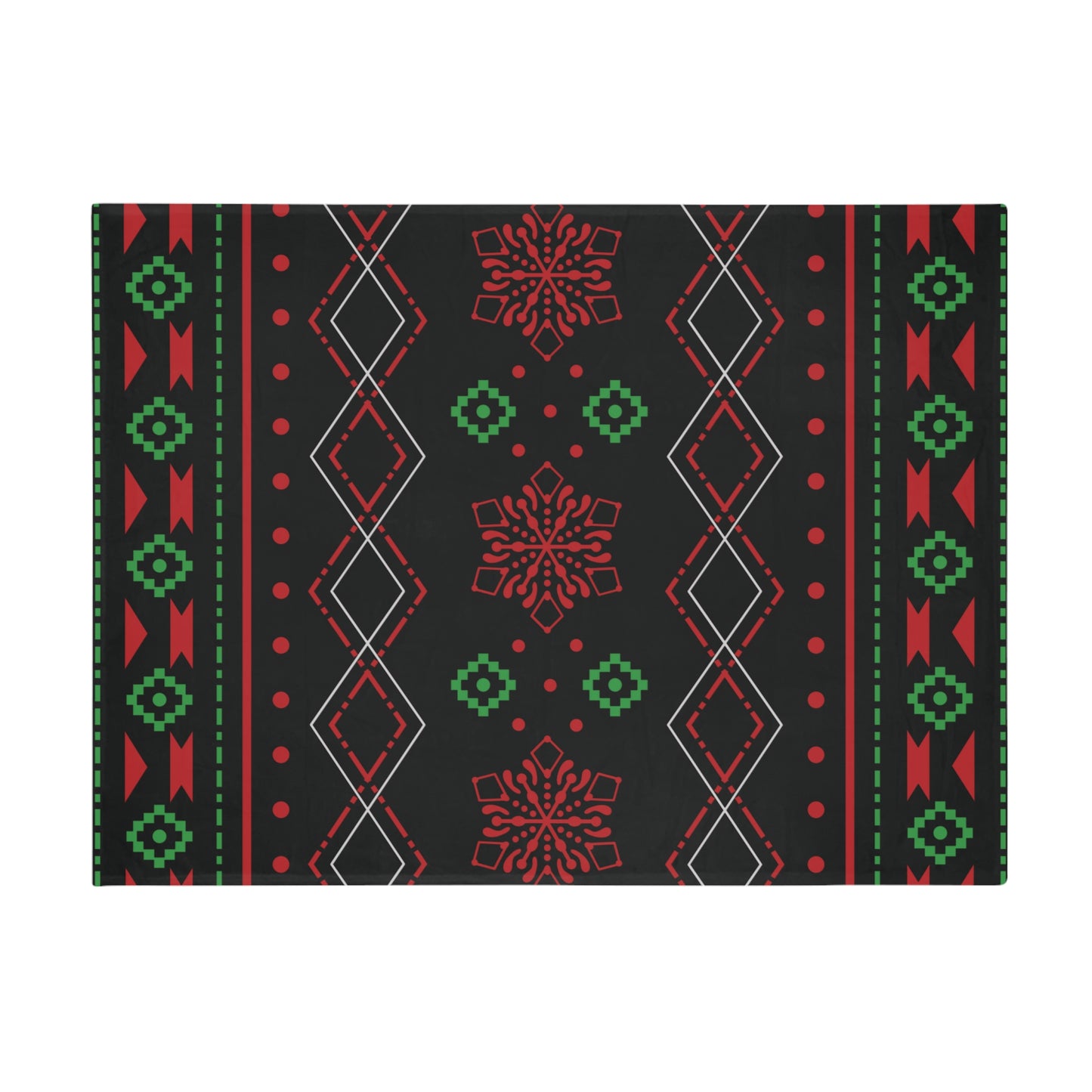 Ugly Christmas Sweater Plush Fleece Blanket #4