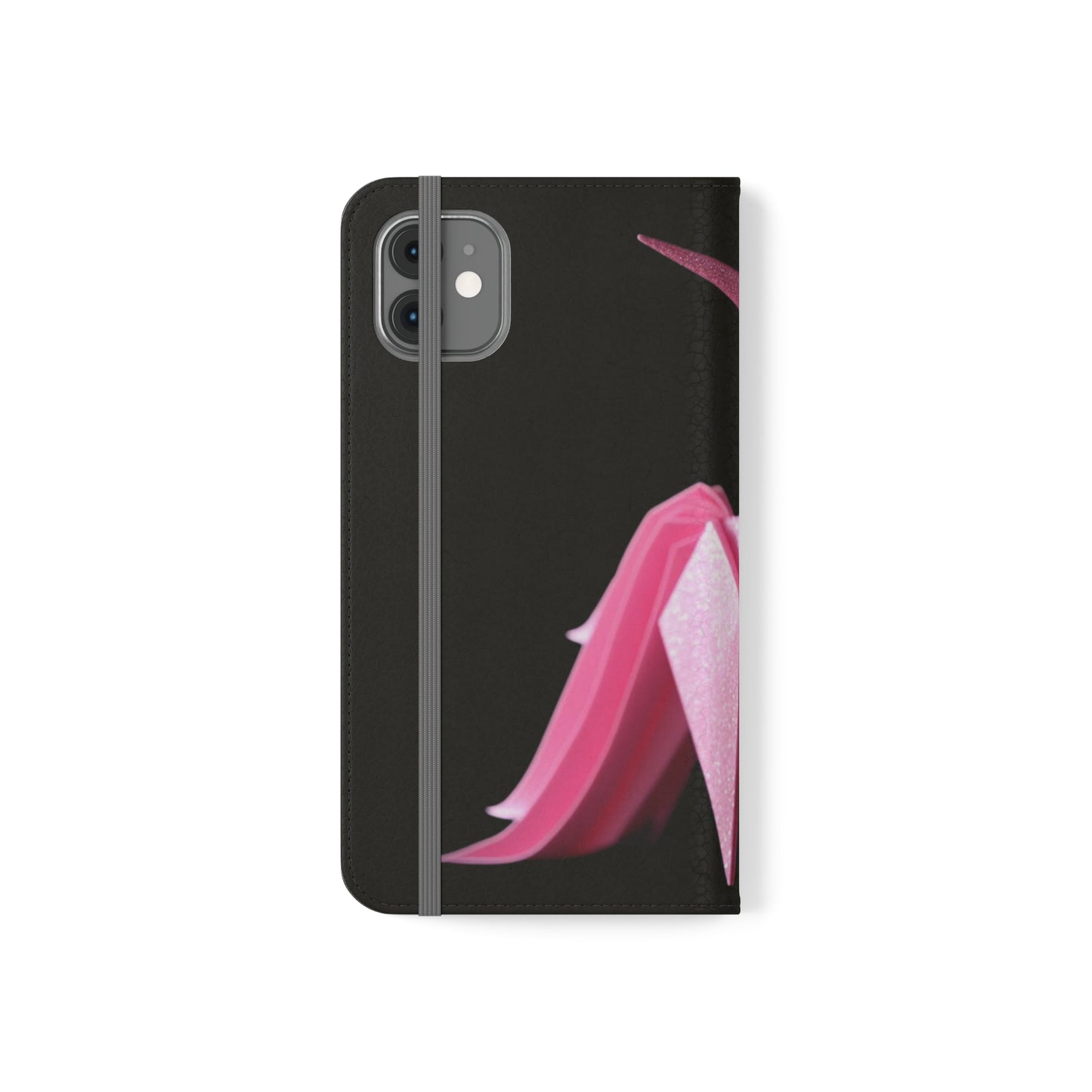 Origami Pink Unicorn Flip Cases iPhone/Samsung