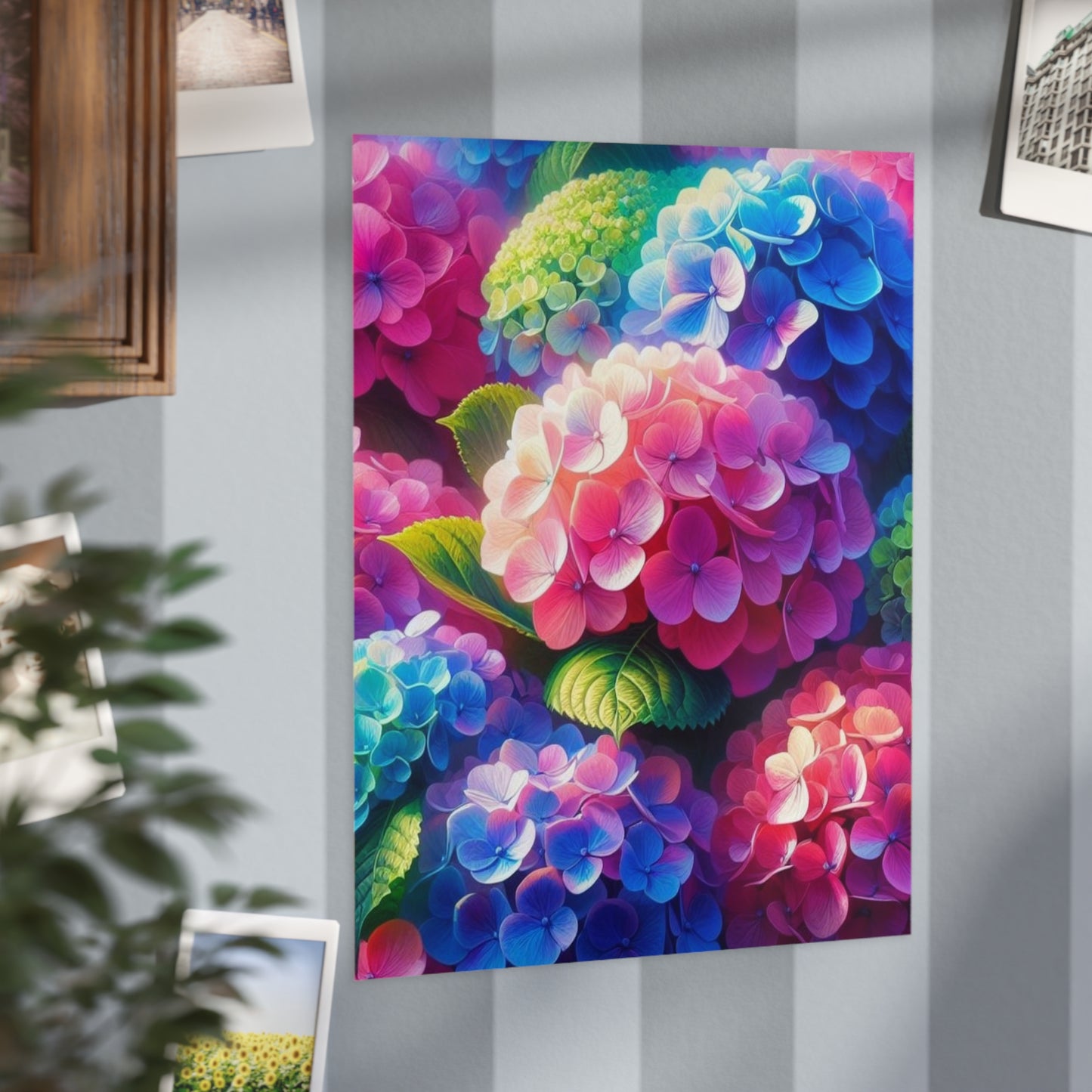 Hydrangeas Unframed Prints