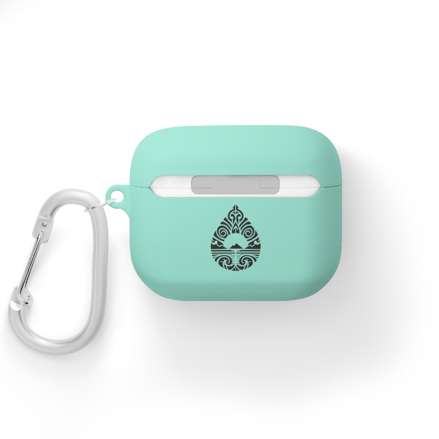 Black Teardrop Mountain AirPods/AirPods Pro Case Cover