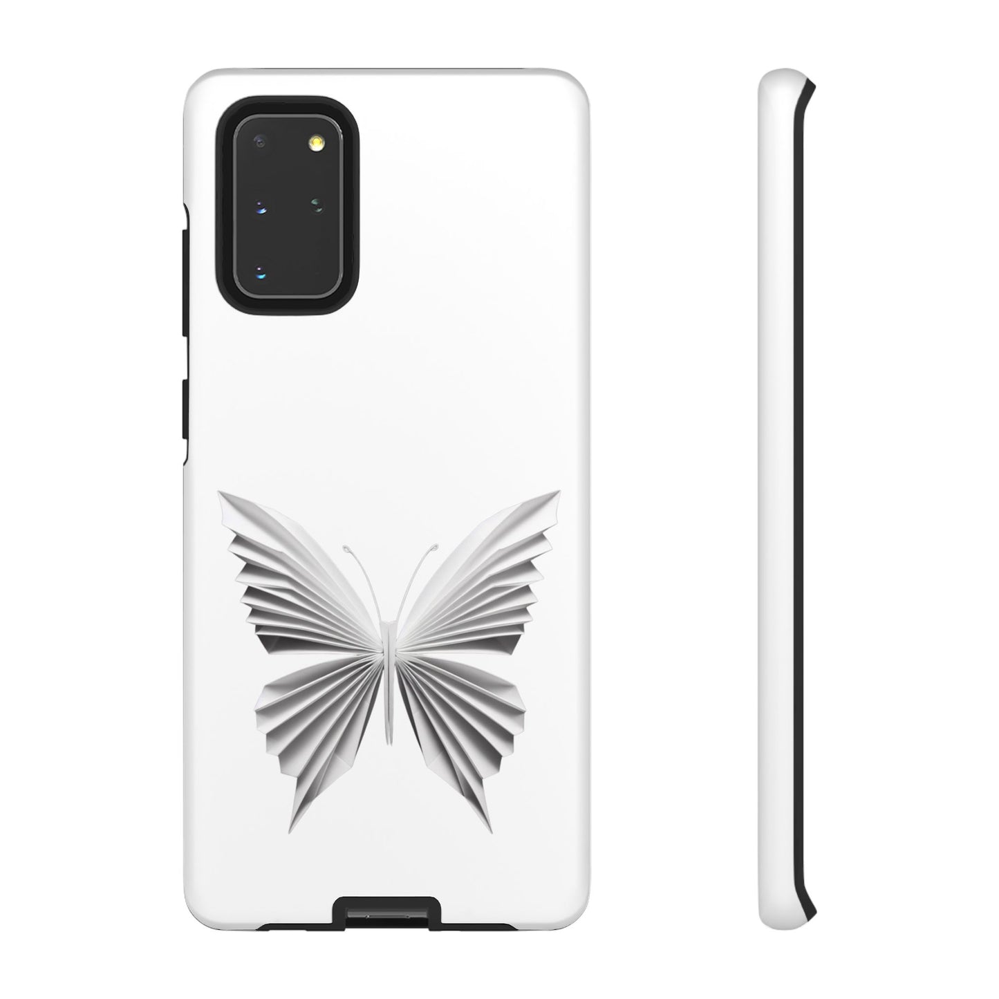 Origami White Butterfly Tough Cases iPhone/Google/Samsung