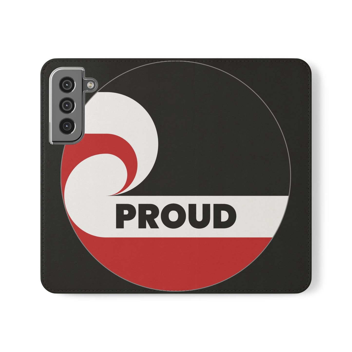 PROUD Flip Cases for iPhone/Samsung - black