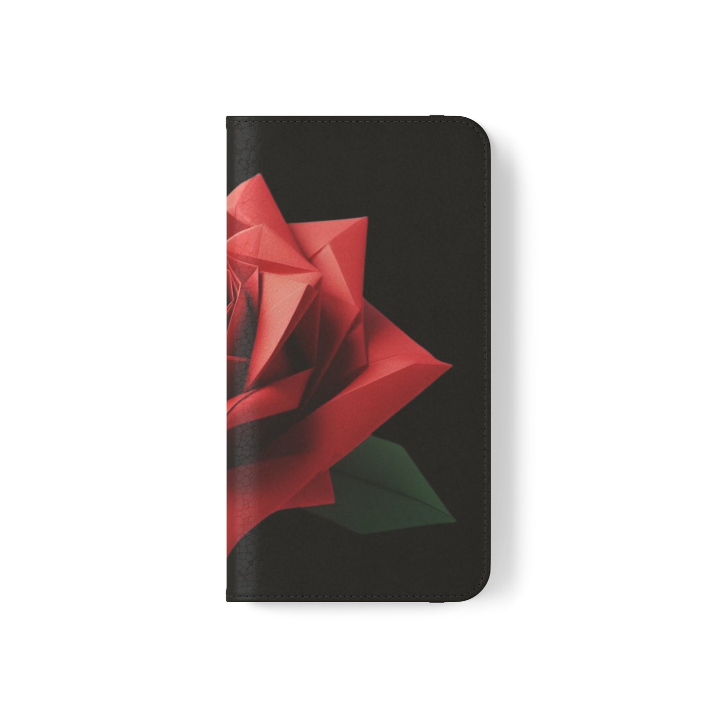 Origami Red Rose Flip Cases iPhone/Samsung