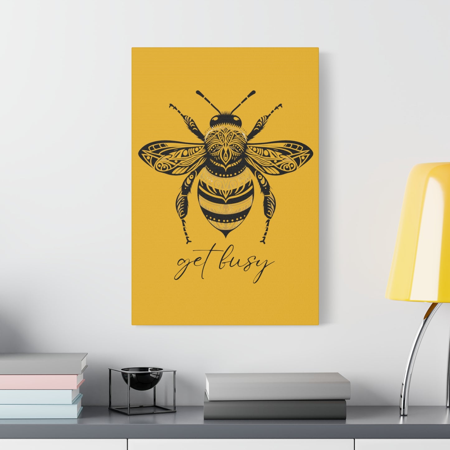 Get Busy Bee Classic Canvas - Yellow