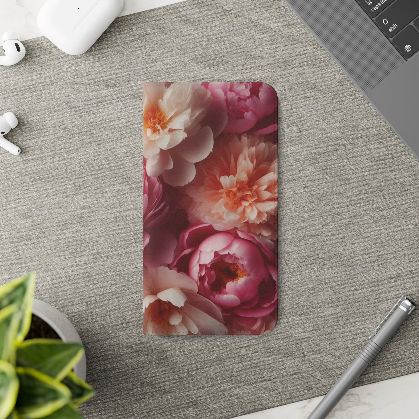 Peonies Flip Cases iPhone/Samsung