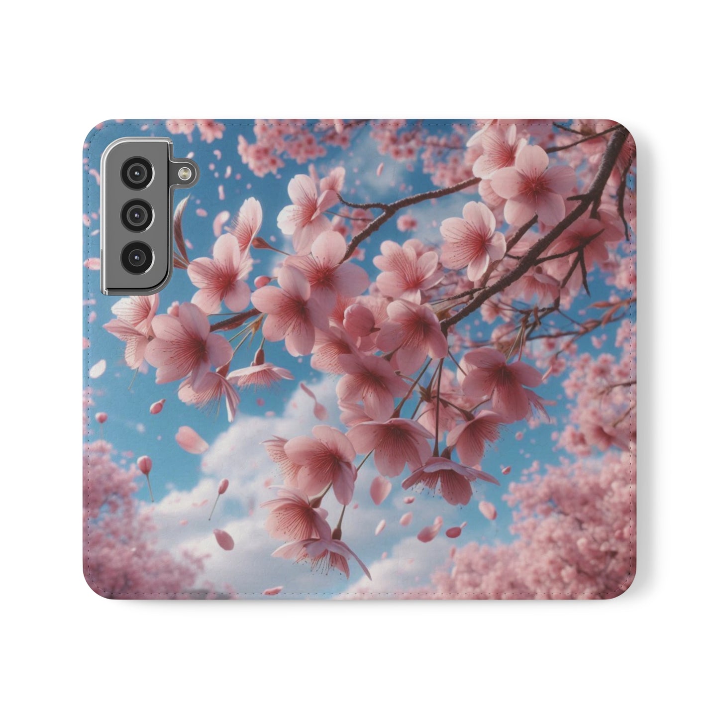 Cherry Blossoms Flip Cases iPhone/Samsung