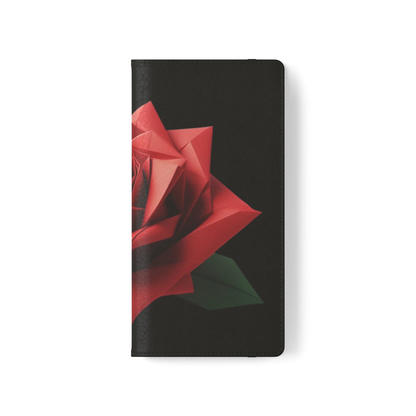 Origami Red Rose Flip Cases iPhone/Samsung