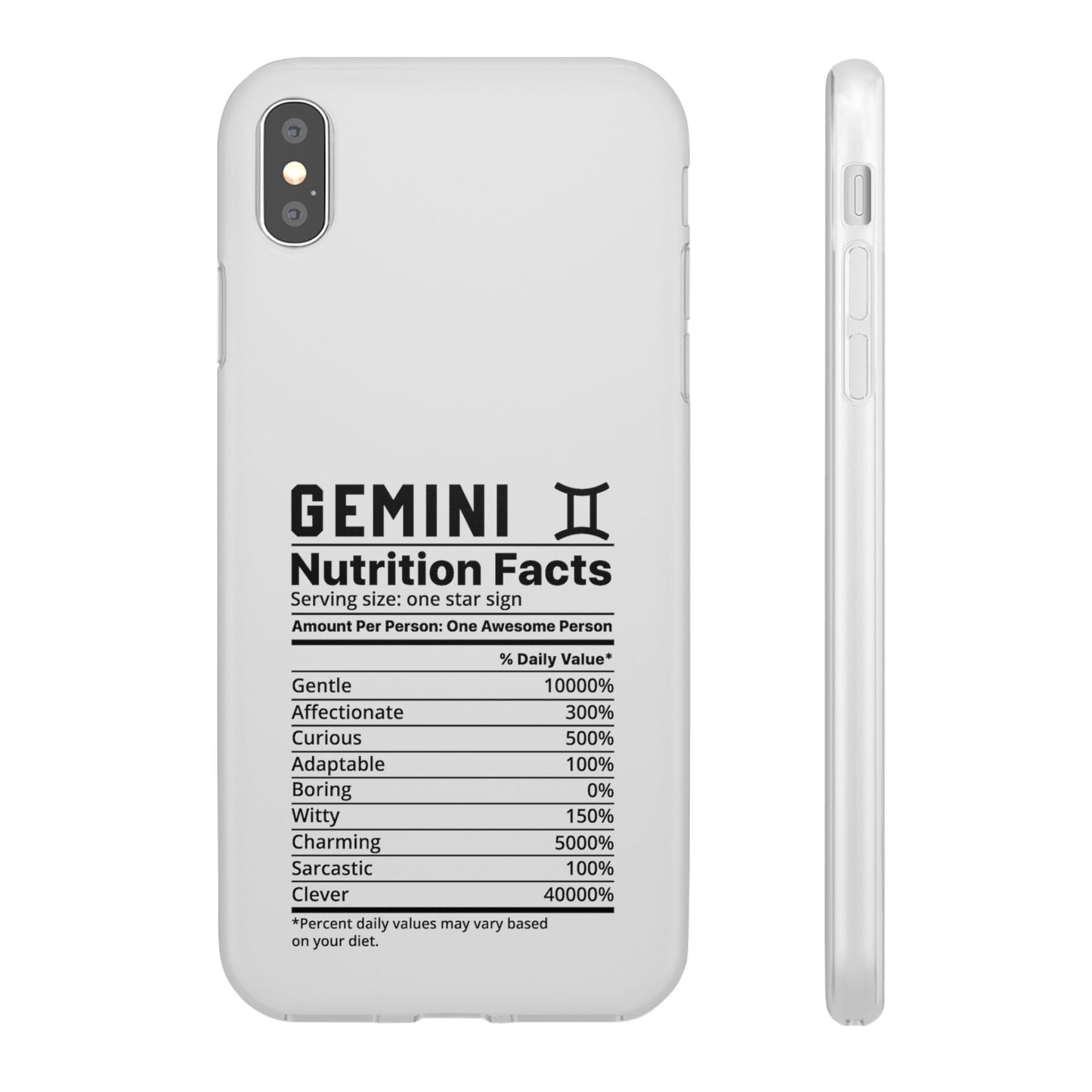 Gemini Nutrition Flexi Cases iPhone/Samsung with Gift Wrapping Option