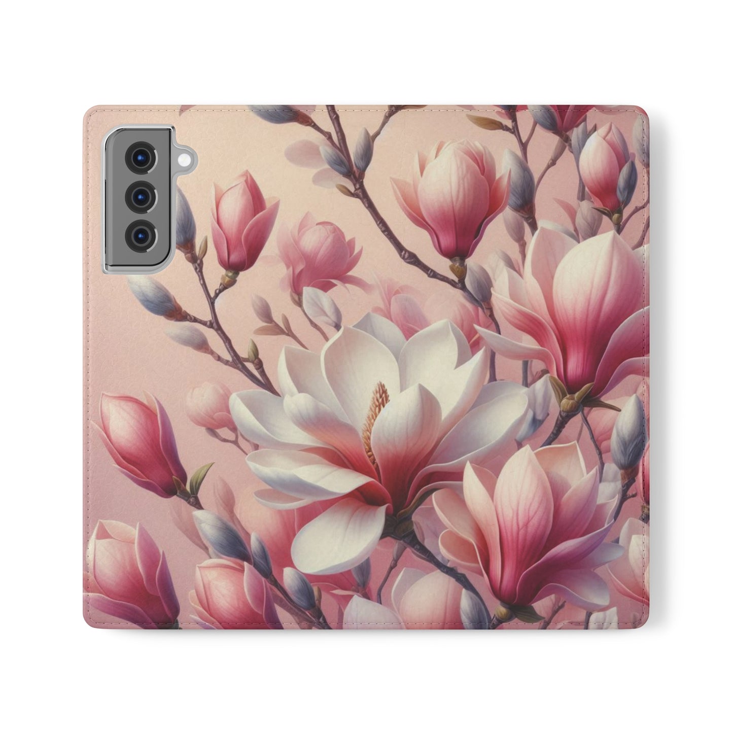 Magnolia Flip Cases iPhone/Samsung