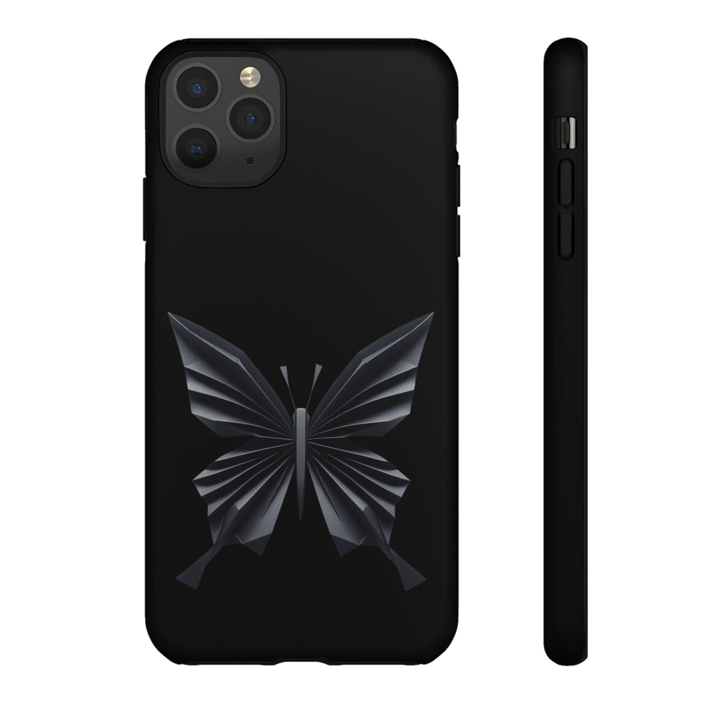 Origami Black Butterfly Tough Cases iPhone/Google/Samsung