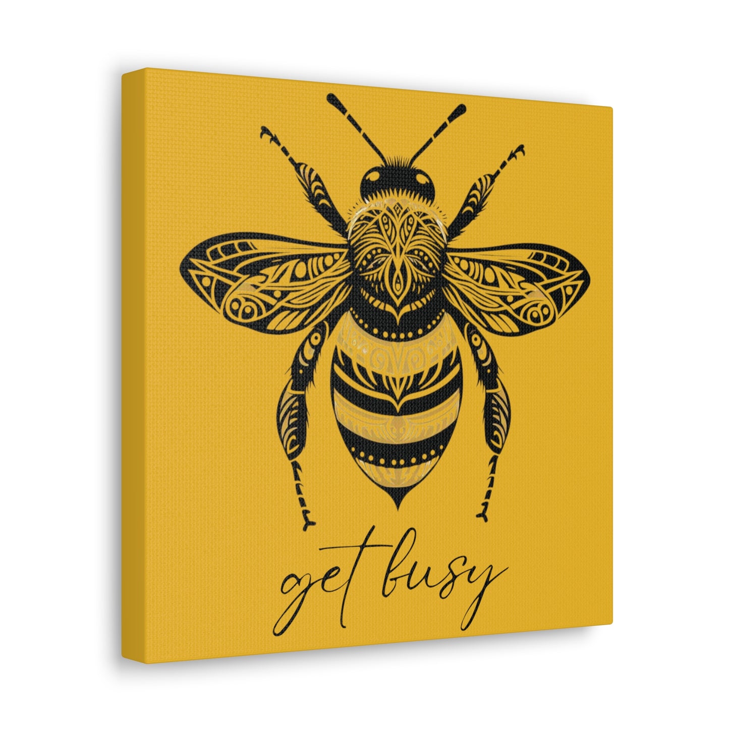 Get Busy Bee Classic Canvas - Yellow