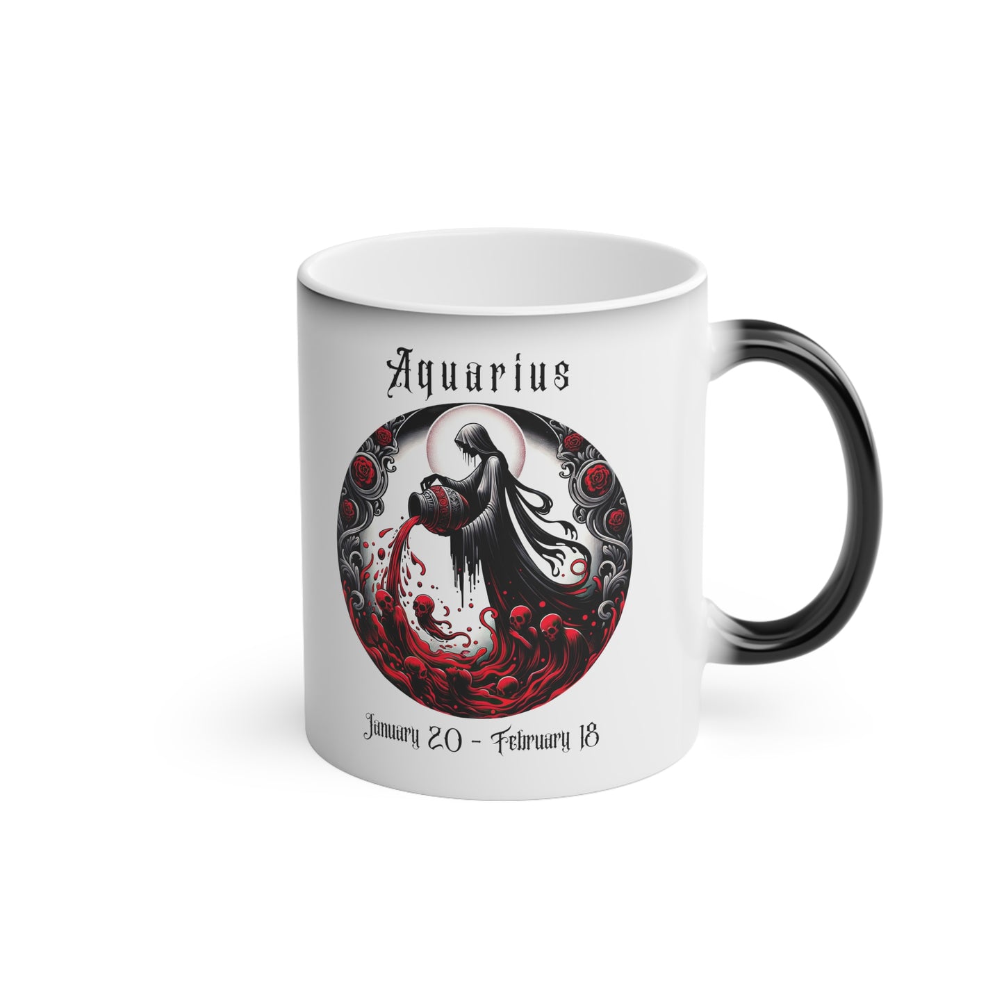 Gothic Aquarius Magic Mug