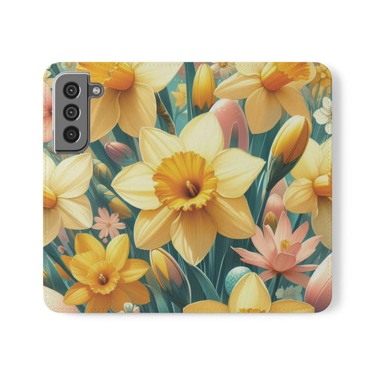 Daffodils Flip Cases iPhone/Samsung