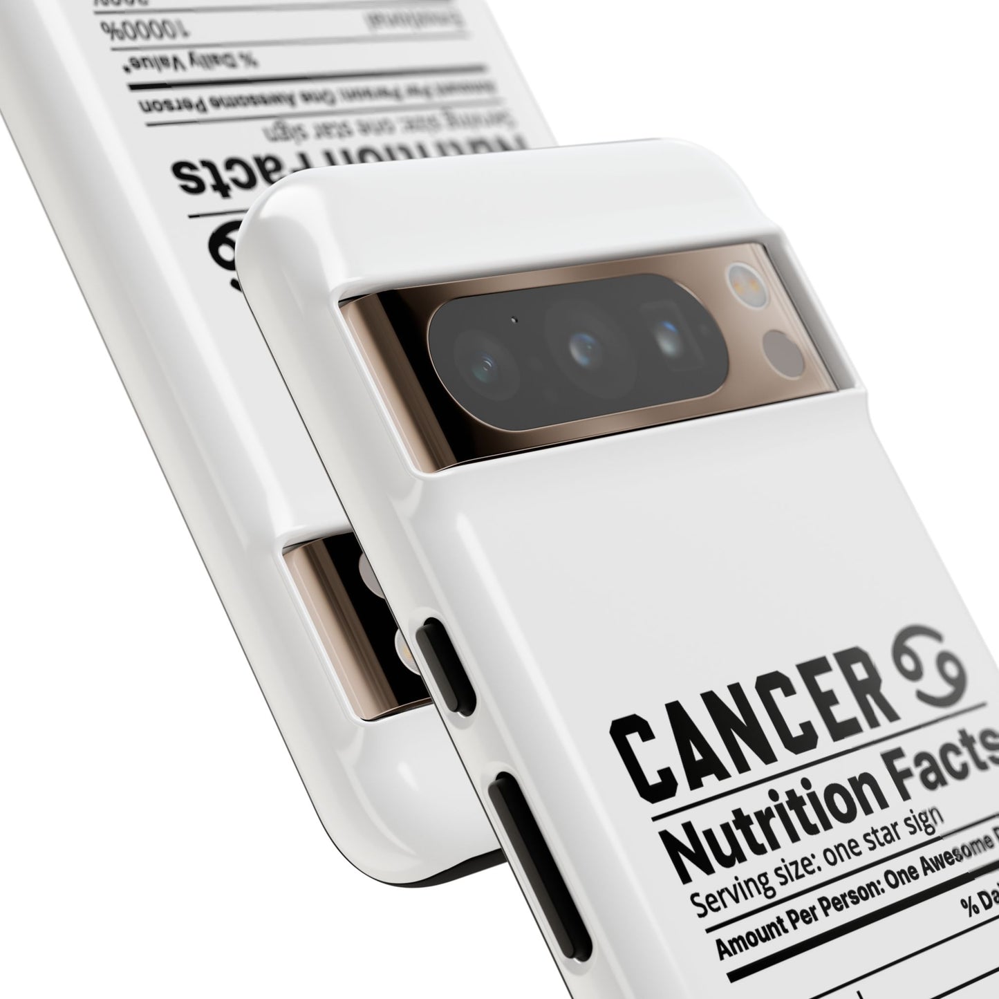 Cancer Nutrition Tough Cases - iPhone/Google/Samsung