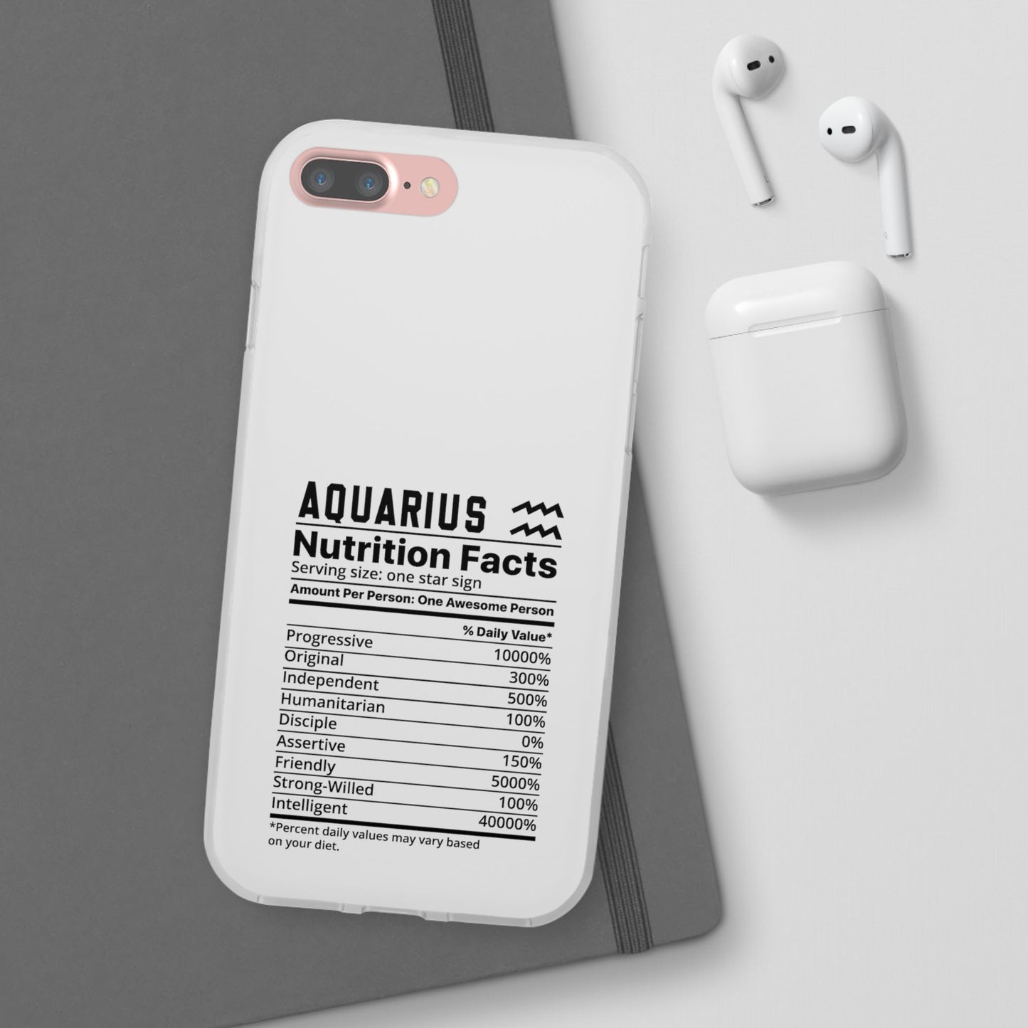 Aquarius Nutrition Flexi Cases iPhone/Samsung with Gift Wrapping Option