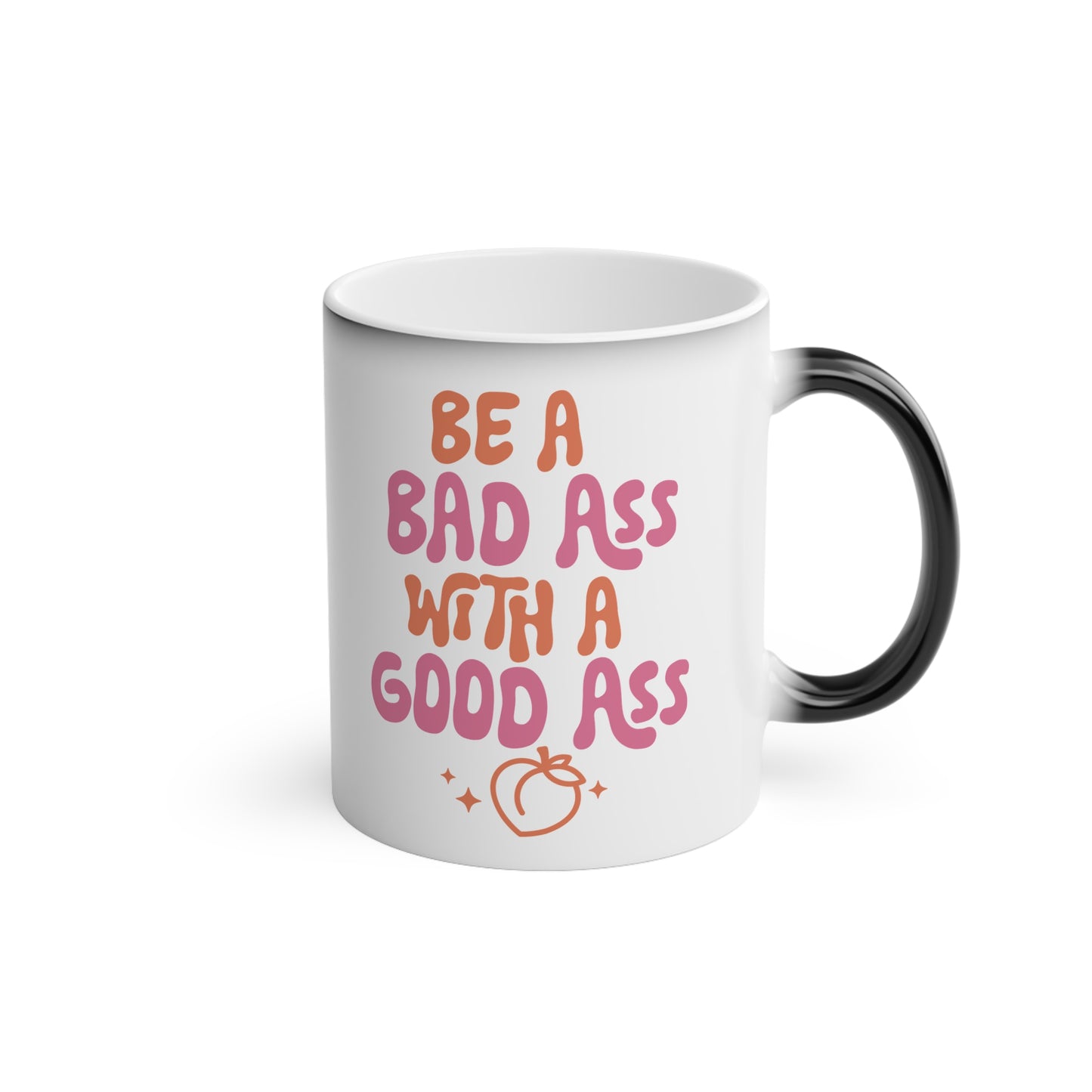 Bad Ass Magic Mug - Color Changing Mug for Fitness Enthusiasts