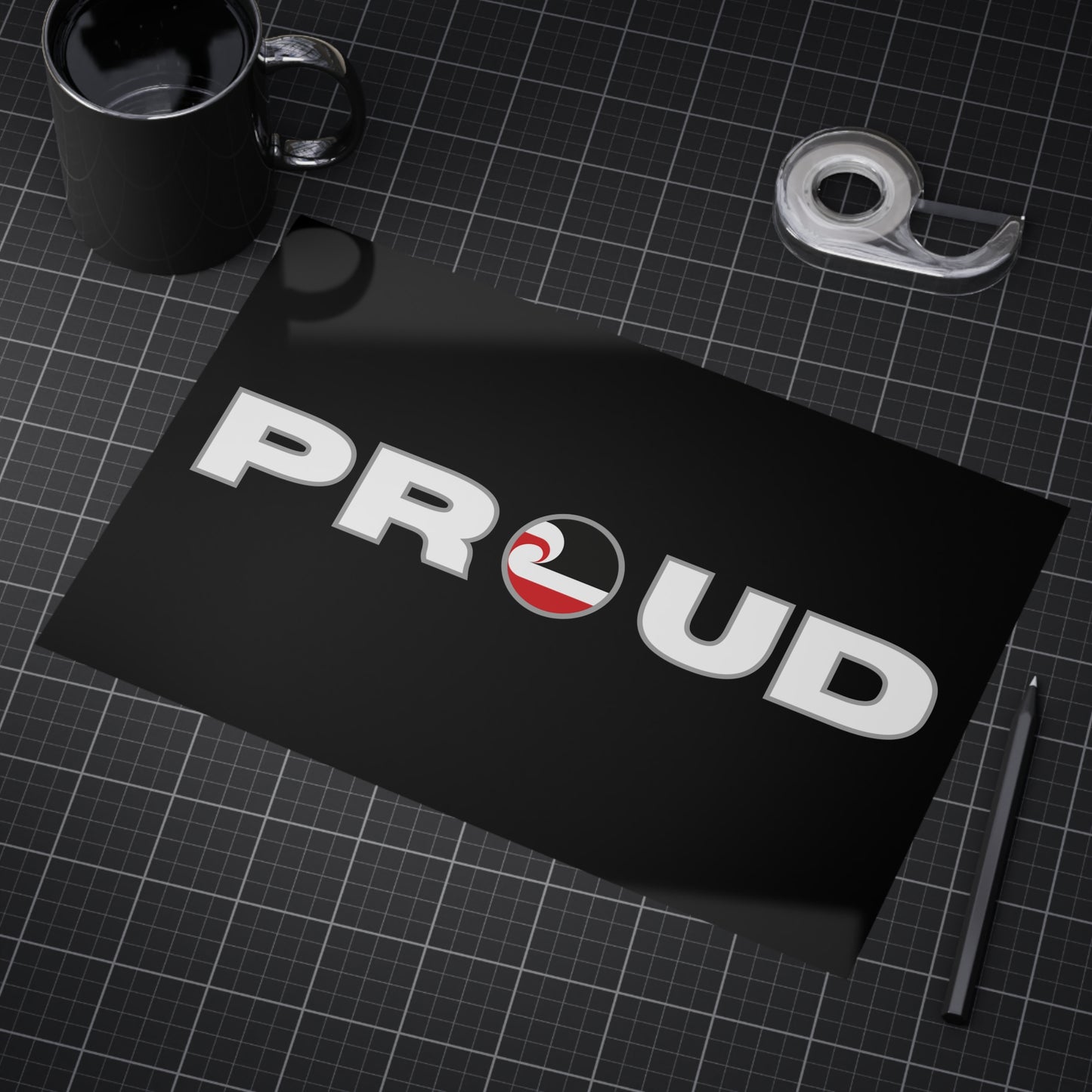 PROUD Unframed Prints - black