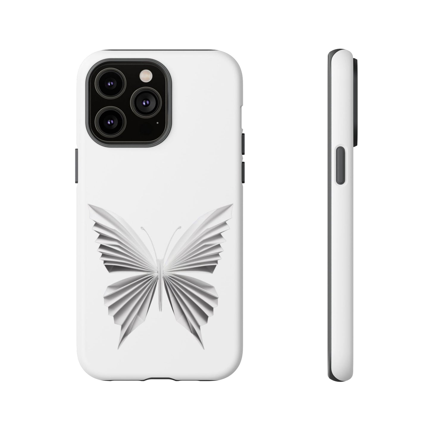 Origami White Butterfly Tough Cases iPhone/Google/Samsung