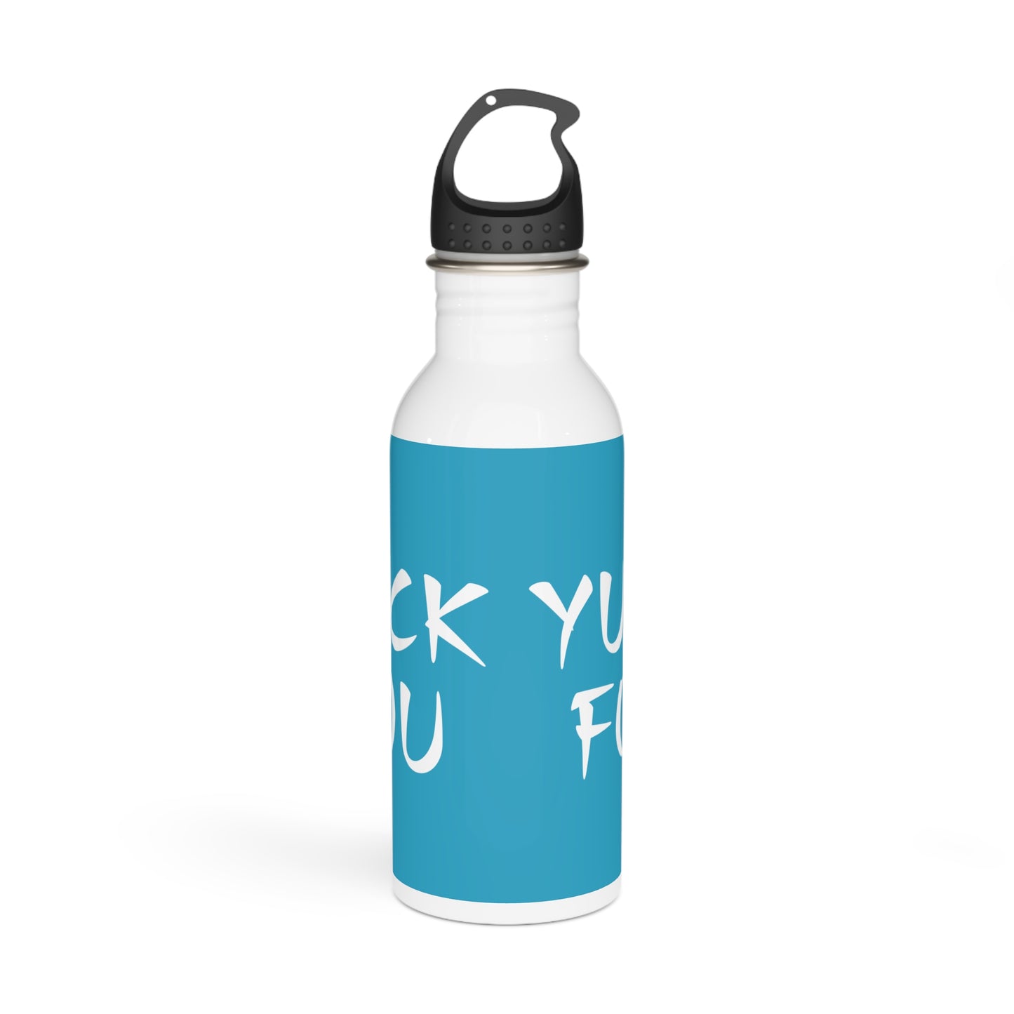 Yuck Fou Stylish Stainless Steel Water Bottle - Eco-Friendly, Durable, Perfect for On-the-Go - Teal