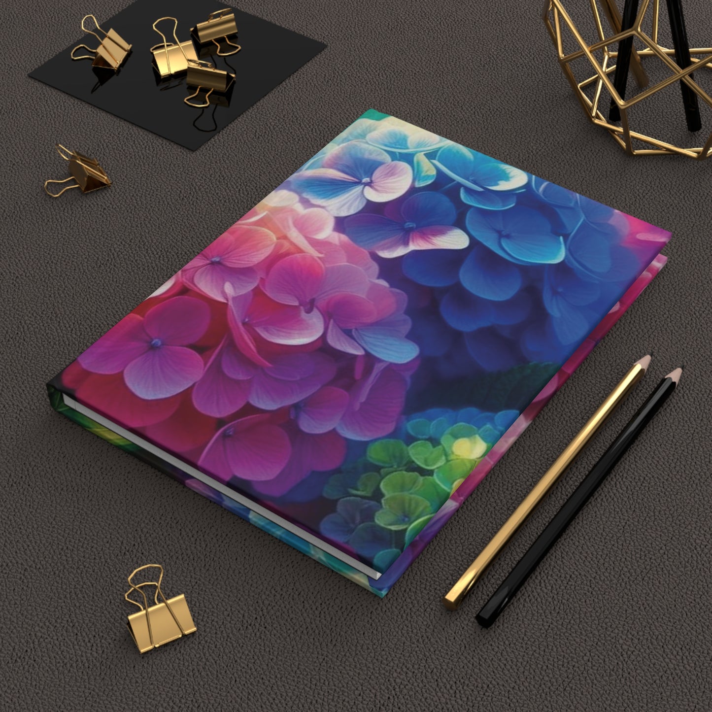 Hydrangeas Hardcover Journal Matte