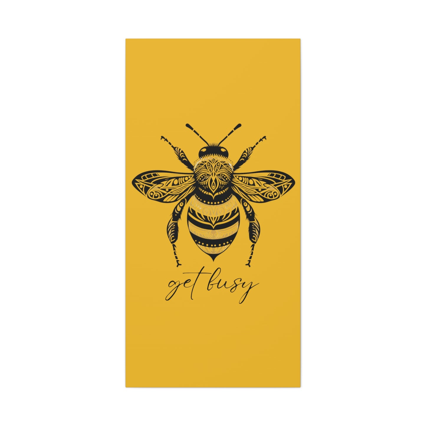 Get Busy Bee Classic Canvas - Yellow