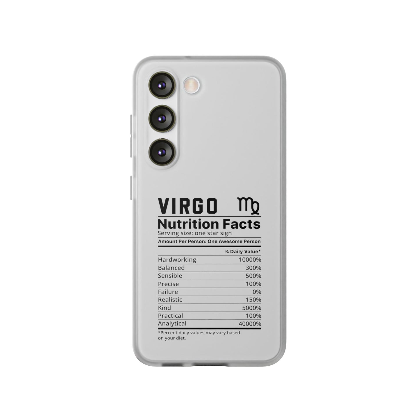 Virgo Nutrition Flexi Cases iPhone/Samsung with Gift Wrapping Option