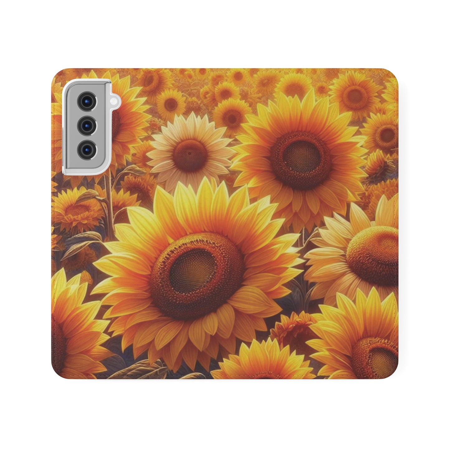 Sunflowers Flip Cases iPhone/Samsung