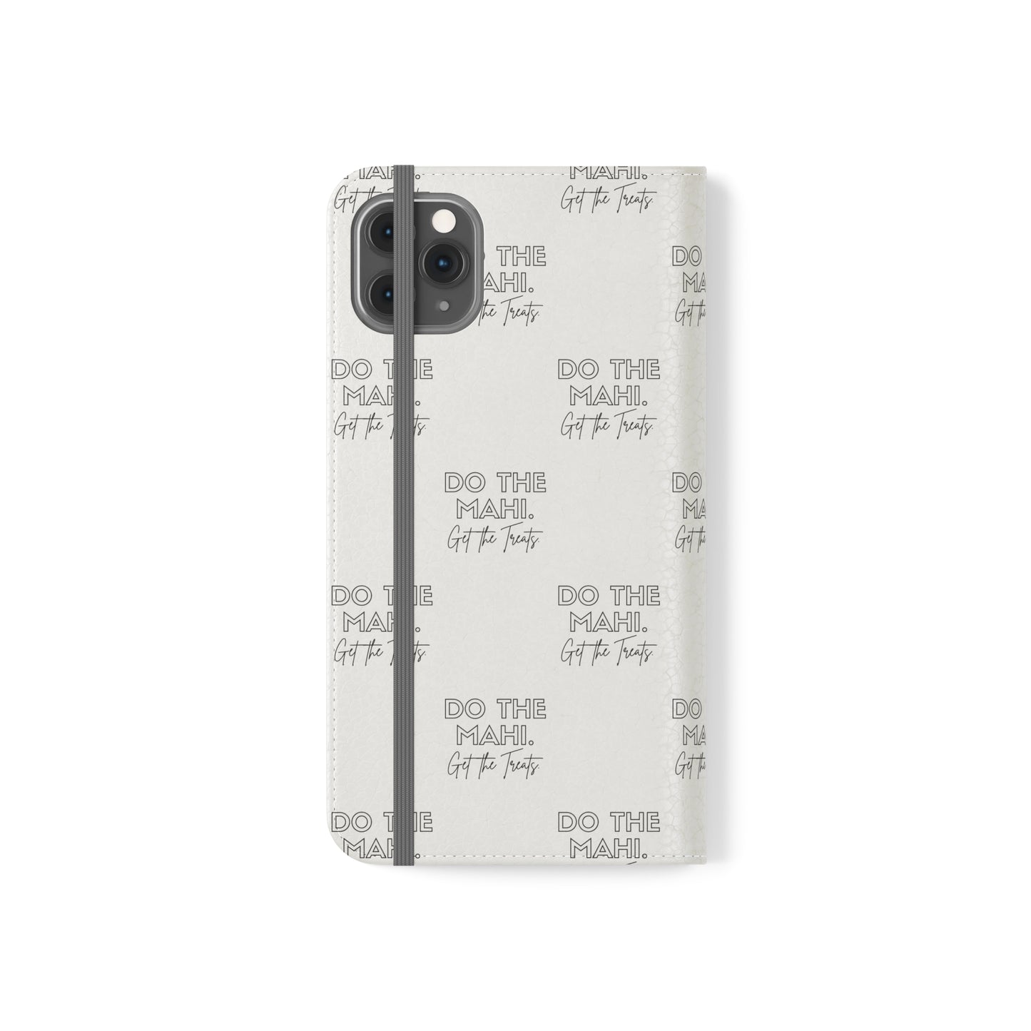 Do The Mahi. Flip Cases for iPhone/Samsung - white