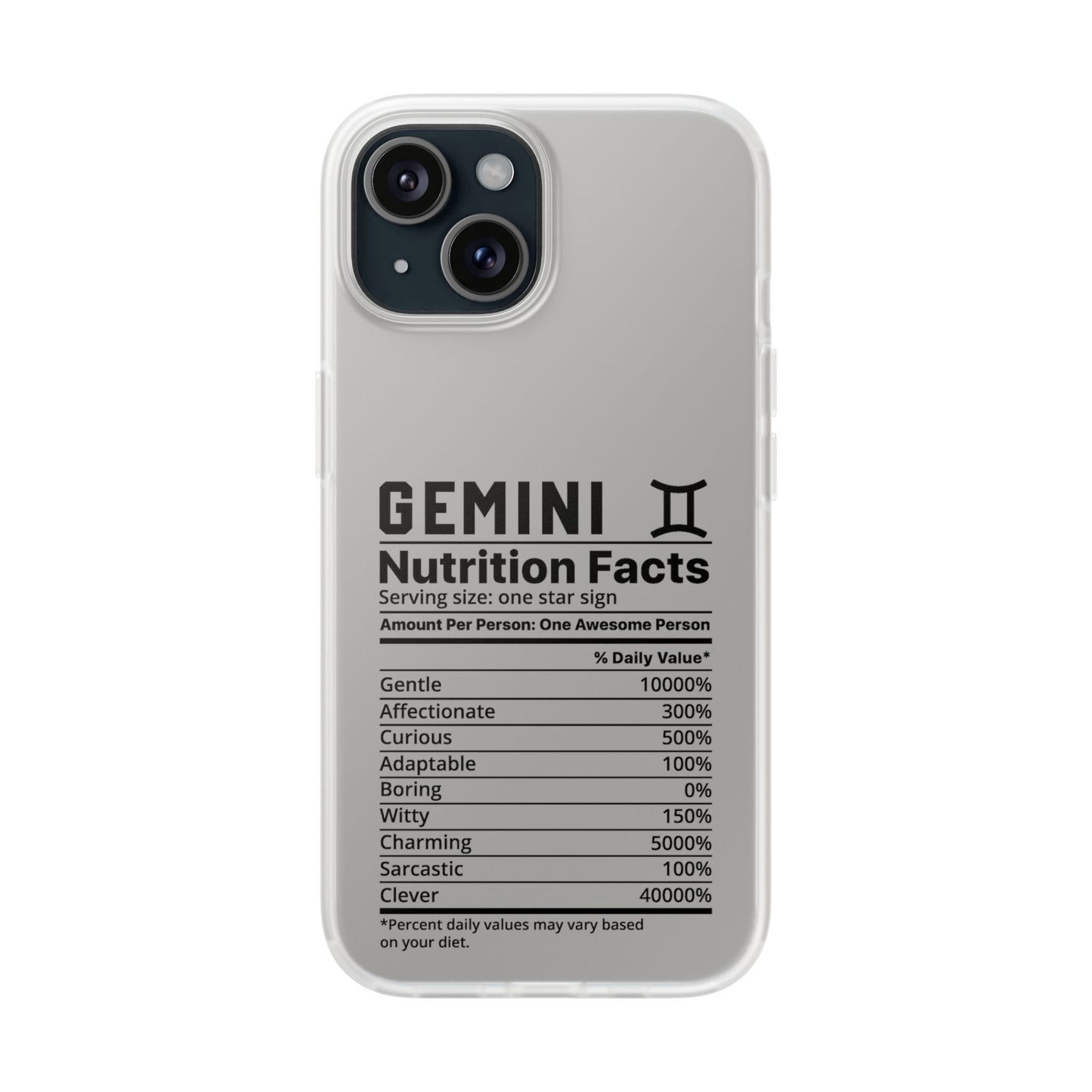 Gemini Nutrition Flexi Cases iPhone/Samsung with Gift Wrapping Option