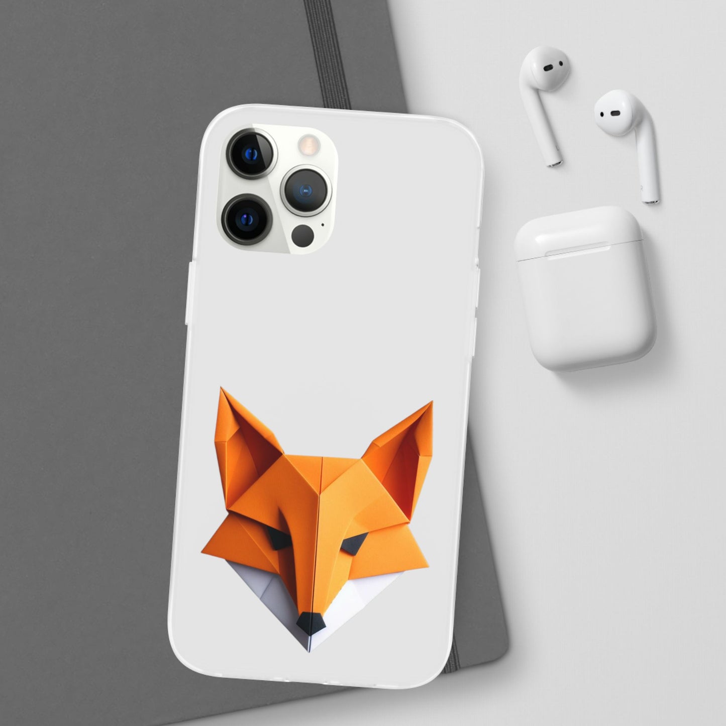 Origami Fox Flexi Cases